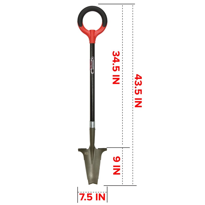 Root Slayer 23311, Perennial Shovel, Red - Image 2